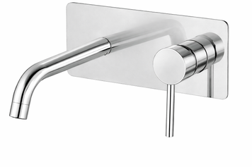 Змішувач для умивальника VBI MILANO LONG 2 CHROME прихованого монтажу VBI-050112CH фото