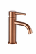 Змішувач для умивальника VBI MILANO BRUSHED COPPER низький VBI-050100BC фото 1