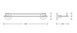 Скляна полиця VBI VENUS GRAPHITE VBI-040009GR фото 2
