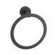 Кільцевий тримач для рушників VBI URANUS BLACK VBI-040403BL фото 1