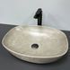 Умывальник (раковина) VBI OLBIA BEIGE STONE MATT накладной VBI-014301 фото 4