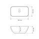 Умивальник (раковина) VBI AVEZZANO WHITE MATT накладний VBI-014400 фото 3
