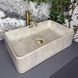 Умивальник (раковина) VBI ARABBA M GREY STONE MATT накладний VBI-013505 фото 1