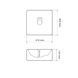 Умывальник (раковина) VBI TROIA WHITE GLOSSY накладной VBI-016400 фото 4