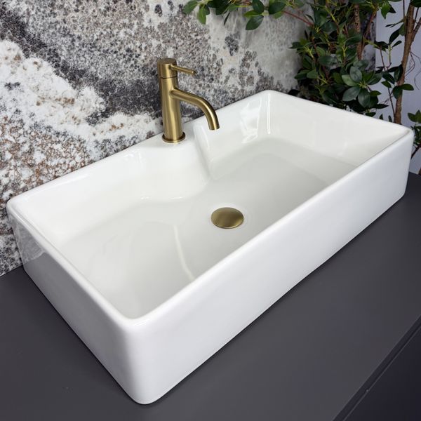 Умывальник (раковина) VBI FORLI 70 WHITE накладной VBI-011110 фото
