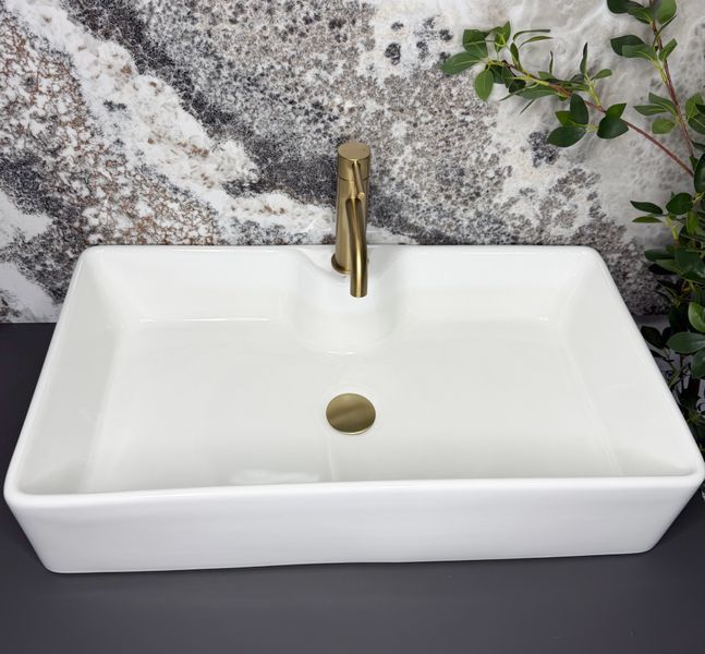 Умывальник (раковина) VBI FORLI 70 WHITE накладной VBI-011110 фото