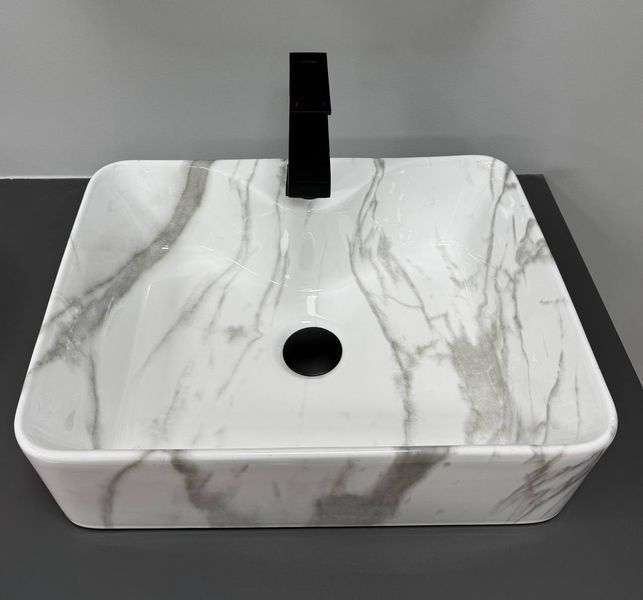 Умивальник (раковина) VBI FORLI SAND GLOSSY накладний VBI-011109 фото