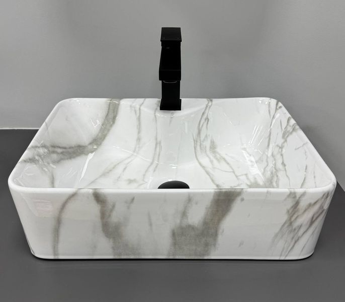 Умивальник (раковина) VBI FORLI SAND GLOSSY накладний VBI-011109 фото