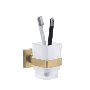 Склянка для зубних щіток VBI JUPITER BRUSHED GOLD VBI-040604BG фото