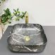 Умивальник (раковина) VBI ALGHERO BLACK ONYX MATT накладний VBI-013303 фото 2