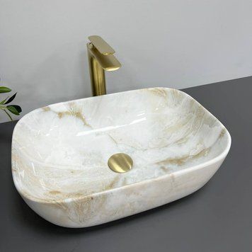 Умивальник (раковина) VBI RAVENNA LABRADORITE GLOSSY накладний VBI-011212 фото