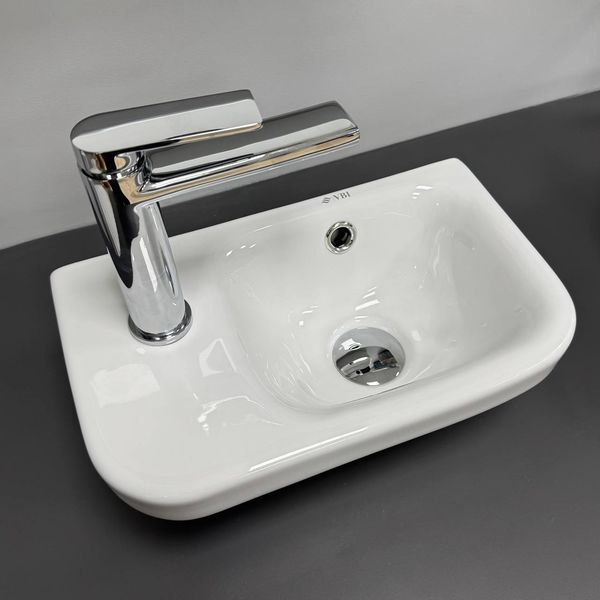 Умивальник (раковина) VBI CUPI R WHITE підвісний VBI-015625 фото