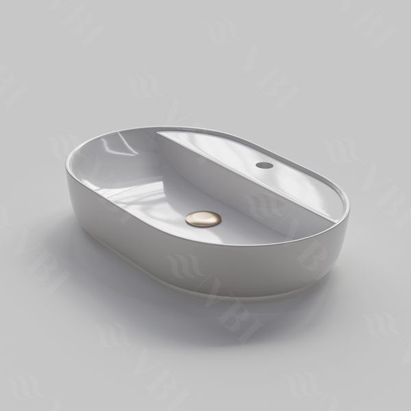 Умивальник (раковина) VBI TERNI WHITE накладний VBI-011800 фото