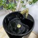 Умывальник (раковина) VBI AGRIENTO BLACK GLOSSY напольный VBI-019005 фото 5