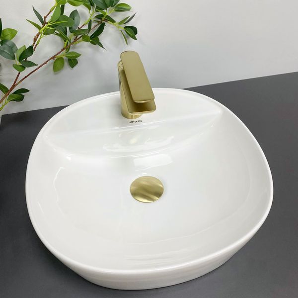 Умивальник (раковина) VBI AGORDO S WHITE накладний VBI-014903 фото
