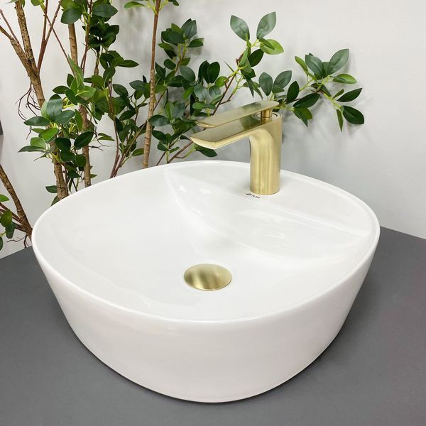Умивальник (раковина) VBI AGORDO S WHITE накладний VBI-014903 фото