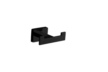 Подвійний гачок для рушників VBI MERCURY BLACK VBI-040202BL фото