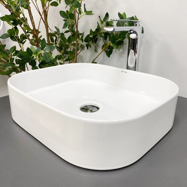 Умывальник (раковина) VBI LESINA WHITE накладной VBI-015300 фото