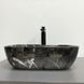 Умывальник (раковина) VBI RAVENNA BLACK OPAL GLOSSY накладной VBI-011225 фото 3