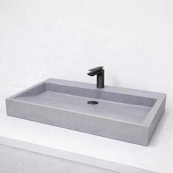 Умывальник (раковина) VBI VIESTE 90 GREY MATT накладной VBI-016802 фото