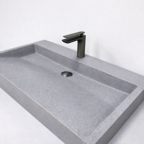 Умывальник (раковина) VBI VIESTE 90 GREY MATT накладной VBI-016802 фото