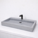 Умывальник (раковина) VBI VIESTE 90 GREY MATT накладной VBI-016802 фото 2