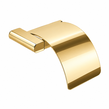 Тримач для туалетного паперу з кришкою VBI TERRA GOLD VBI-040713GL фото