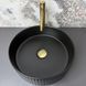 Умивальник (раковина) VBI BRINDISI M BLACK MATT накладний VBI-014104 фото 5