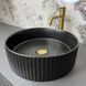 Умивальник (раковина) VBI BRINDISI M BLACK MATT накладний VBI-014104 фото 1