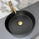 Умивальник (раковина) VBI BRINDISI M BLACK MATT накладний VBI-014104 фото 2
