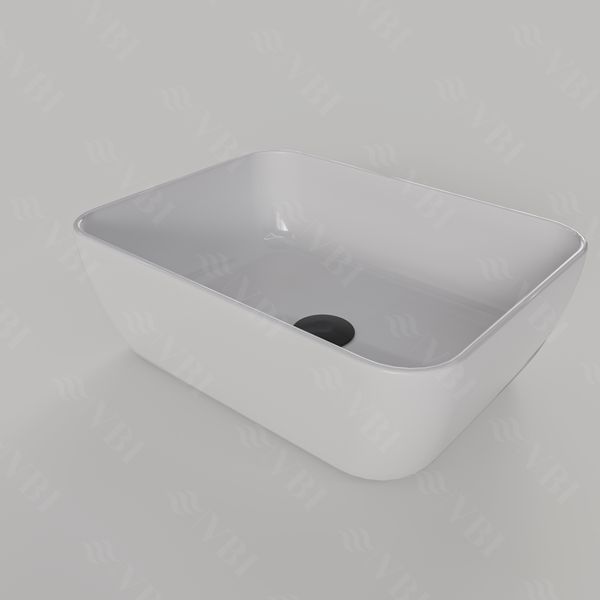 Умывальник (раковина) VBI PALERMO S WHITE накладной VBI-012301 фото