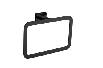 Кільцевий тримач для рушників VBI MERCURY BLACK VBI-040203BL фото