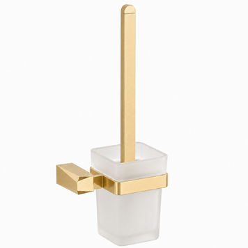 Щітка для унітазу VBI PLUTO BRUSHED GOLD VBI-040810BG фото
