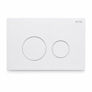 Кнопка смыва для инсталляции VBI ELBA YP WHITE VBI-030100 фото