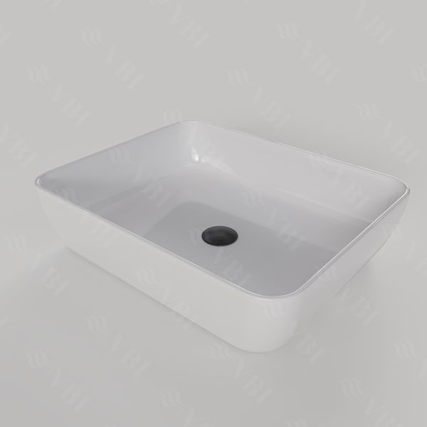 Умывальник (раковина) VBI PALERMO WHITE накладной VBI-012300 фото