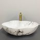 Умивальник (раковина) VBI FALERIA CARRARA GLOSSY накладний VBI-016700 фото 2
