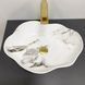 Умивальник (раковина) VBI FALERIA CARRARA GLOSSY накладний VBI-016700 фото 3