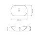 Умивальник (раковина) VBI TURIN BLACK MATT накладний VBI-011502 фото 2