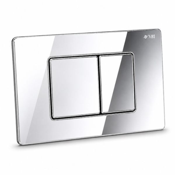 Кнопка смыва для инсталляции VBI ELBA XS CHROME VBI-030108 фото