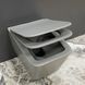 Подвесной унитаз VBI CAPRERA GREY MATT VBI-020303 фото 4