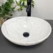 Умывальник (раковина) VBI PARMA WHITE STONE GLOSSY накладной VBI-011017 фото 1