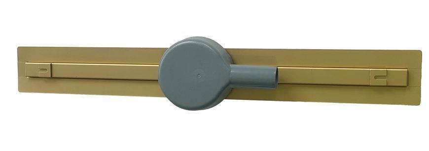 Трап для душа VBI FORT SLIM 80 BRUSHED GOLD VBI-060208BG фото