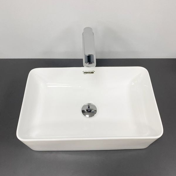 Умивальник (раковина) VBI ARABBA WHITE накладний VBI-013501 фото