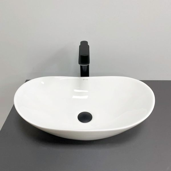 Умывальник (раковина) VBI TURIN S WHITE накладной VBI-011515 фото