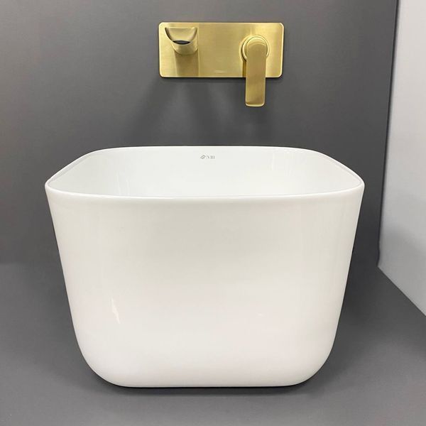 Умивальник (раковина) VBI DEMONTE WHITE накладний VBI-016602 фото