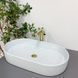 Умивальник (раковина) VBI VERONA 70 SMOKE BLUE накладний VBI-011307 фото 1