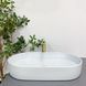 Умивальник (раковина) VBI VERONA 70 SMOKE BLUE накладний VBI-011307 фото 4