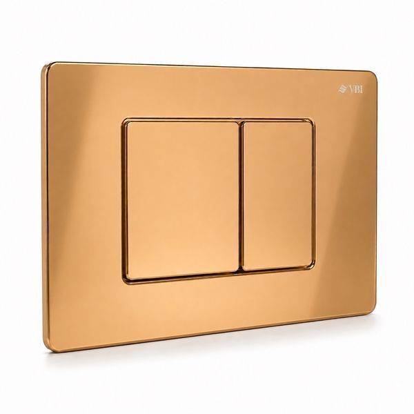 Кнопка змиву для інсталяції VBI ELBA XS ROSE GOLD VBI-030110 фото