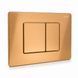 Кнопка змиву для інсталяції VBI ELBA XS ROSE GOLD VBI-030110 фото 2
