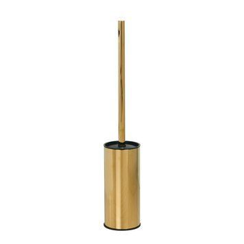 Щітка для унітазу підлогова VBI ROUND GOLD VBI-040020GL фото